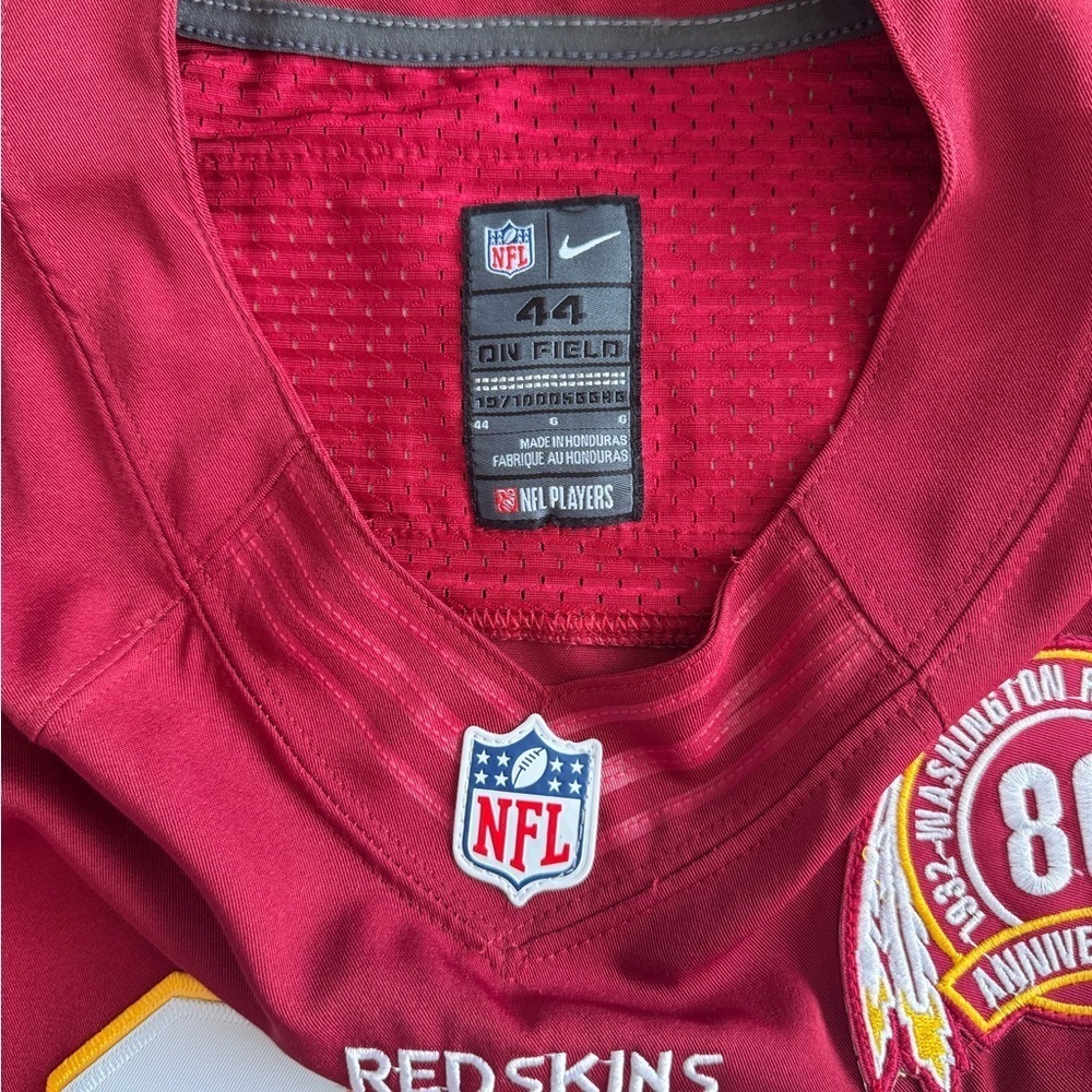 NIKE Griffin lll #10 NFL Jersey unisex Washintong Redkins NWOT - Picture 8 of 8